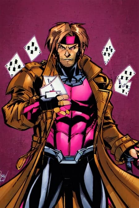  Remy Lebeau of X-men (GAMBIT)