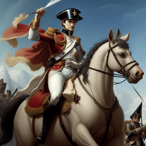 AI generated: Hyper realistic napoleon and full troops 