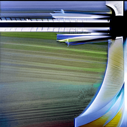 AI generated: Hyper realistic aerial photo of an ocean, night, dramatic lighting, AD magazine, Frank Lloyd, Eames,...