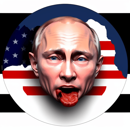 AI generated:  Putin eat usa ,4 k , ultra HD 