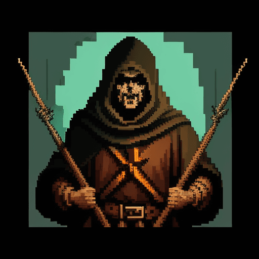 AI generated: Blasphemous Game + pixel art + pixel art style +gameplay + Lusiadas + Luis Camões + award winning il...