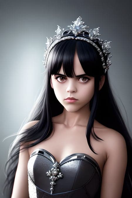 Jenna Ortega Wednesday Addams Embedding