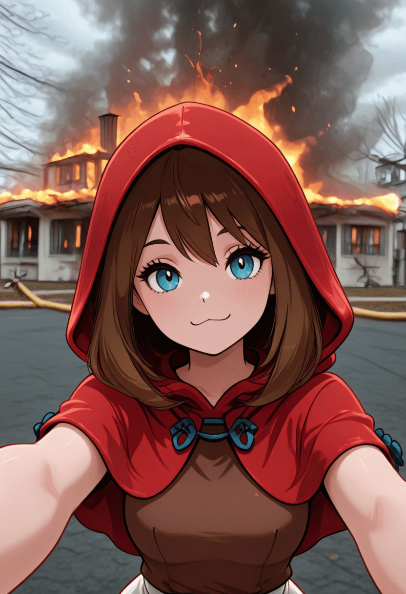 Little Red May: Robin Hood (Pokemon) (Citron OC) [Illustrious & Pony]