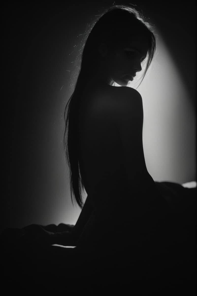 AI generated: (chiaroscuro:1.2) lighting, analog color film photograph, 50mm F1.2L lens (shallow:1.2) depth of fie...