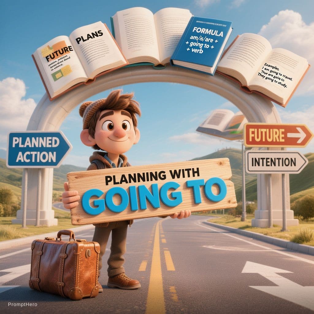 AI generated: A professional, high-definition 3D Pixar-style animated rendering of a friendly student character st...