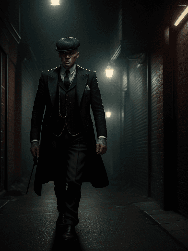 AI generated: (8k, RAW photo, highest quality), hyper realistic, full body UHD quality photo of a gang member from...
