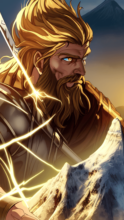 AI generated: a close-up photo of a glorious viking warriors, swords in his hands, realistic, beard, uhd, 4k, olym...