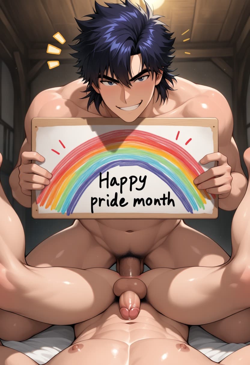 [Illu/Anima] Male Bottom POV - Image 1