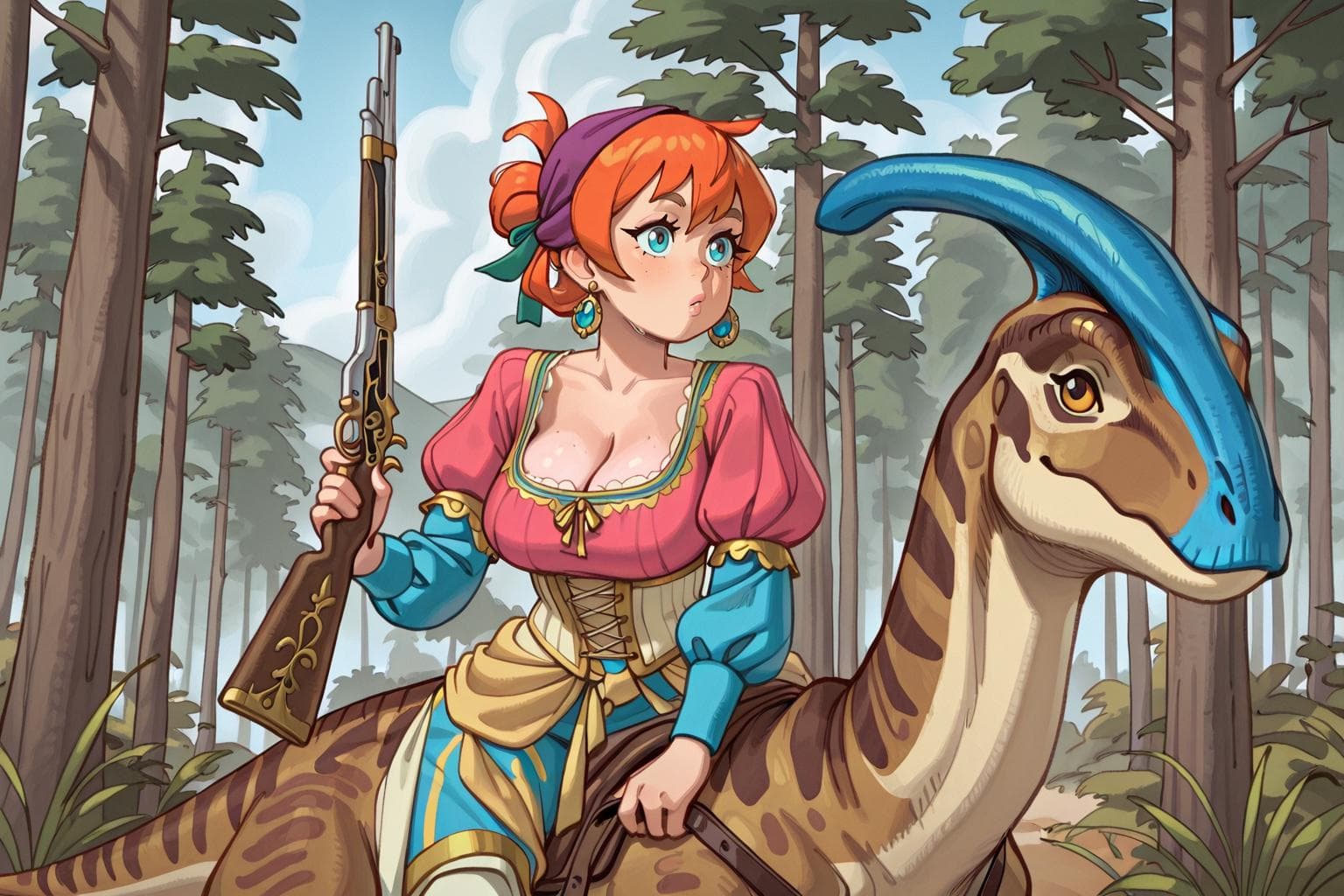 parasaurolophus illustrious - Image 5