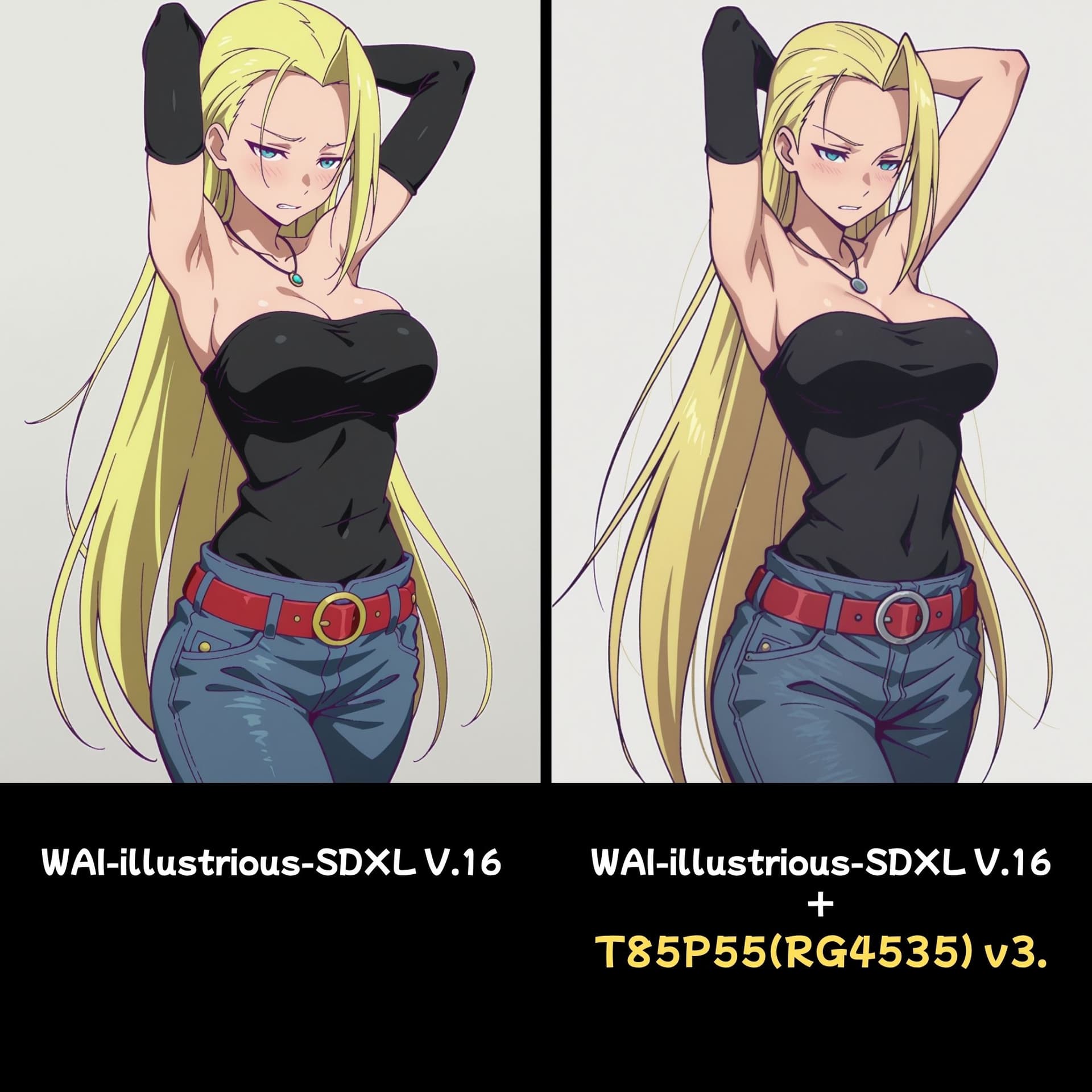 T85P55(RG4535) Better proportions for a mature look