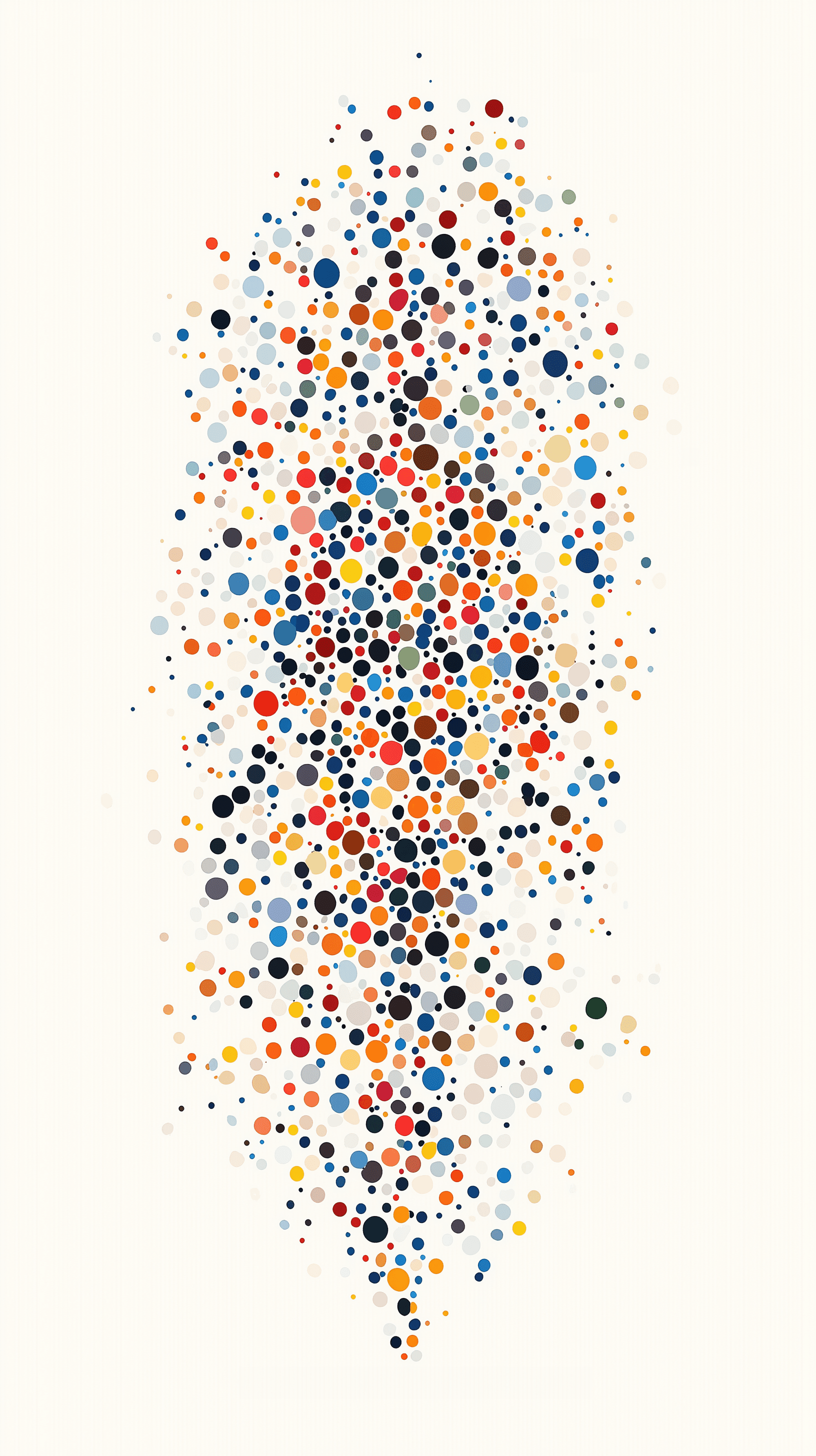 AI generated: dot matrix, minimalist geometric art, digital dot, vector graphics, front view of abstract human sil...