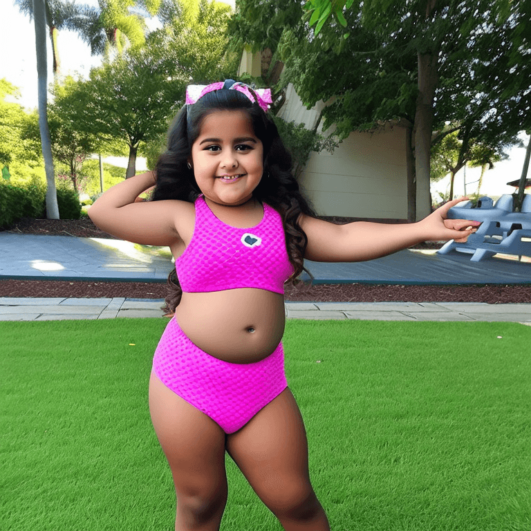 AI generated: ((1 girl, elementary school girl, cute, short, very chubby, very fat, heavyset, morbidly obese littl...