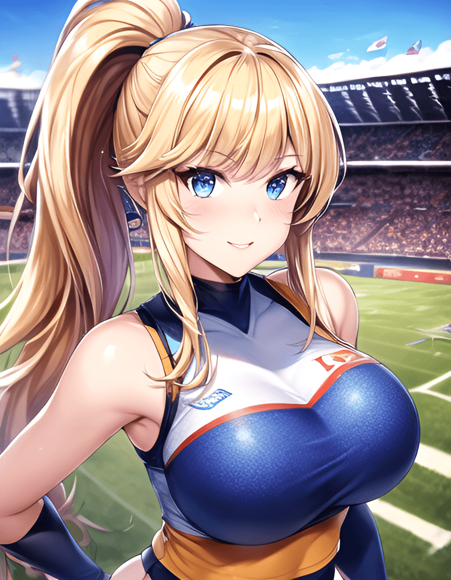 AI generated: perfect anime quality, digital painting, 64k, beautiful scenery, perfect face, loose curls, high pon...