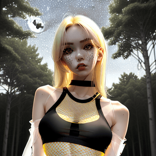 AI generated: sw1mc0v3r, shirt,  super see-through, fishnets,<lora:sw1mc0v3r-000010:1>, from_above, crop top, deta...