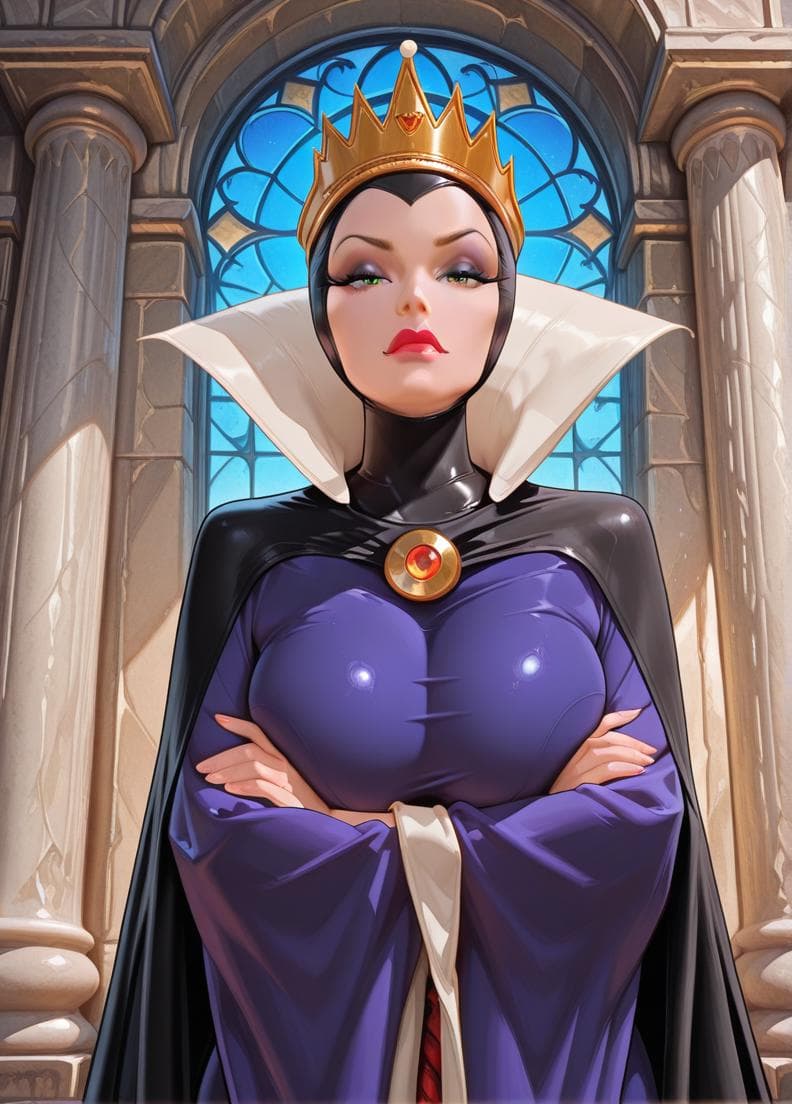 Queen Grimhilde - Disney Illustrious