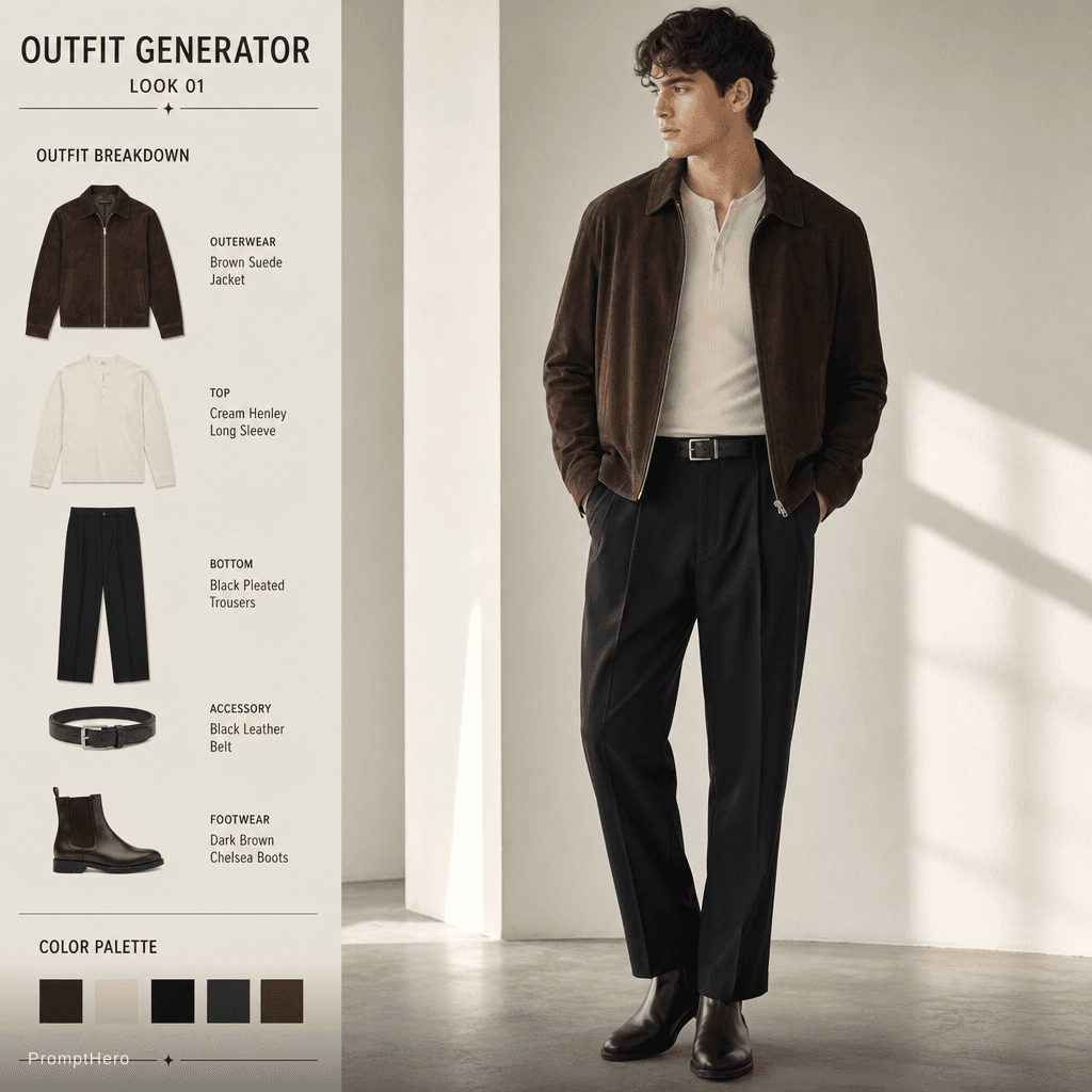 AI generated: Outfit generator 