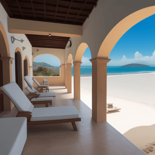 AI generated: Prolog Cedros de villa en la playa

