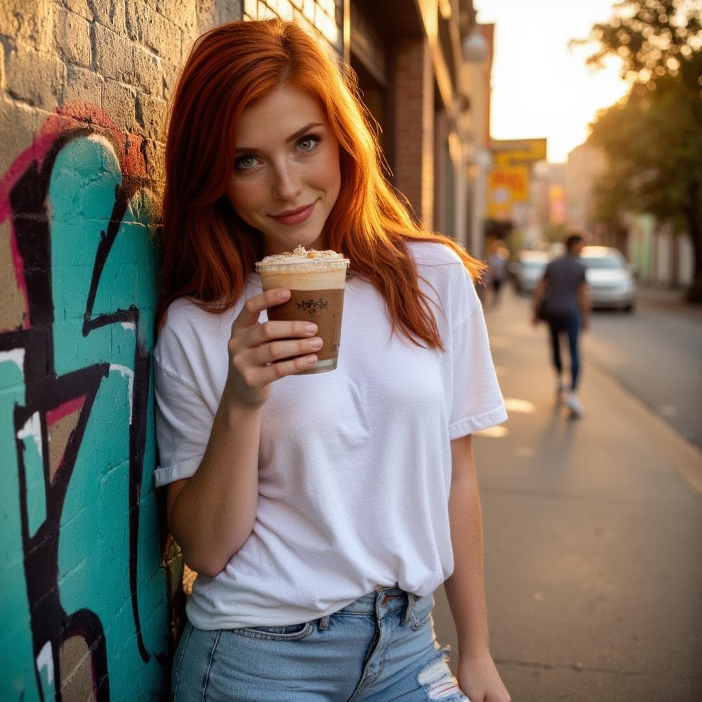 Irish Redhead Influencer – Woman549 – Photorealistic Character LoRA [SDXL]