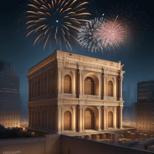 AI generated: text (((("UPHO THAR")))), clear text, readable text, as a text near a building, highly detailed, int...
