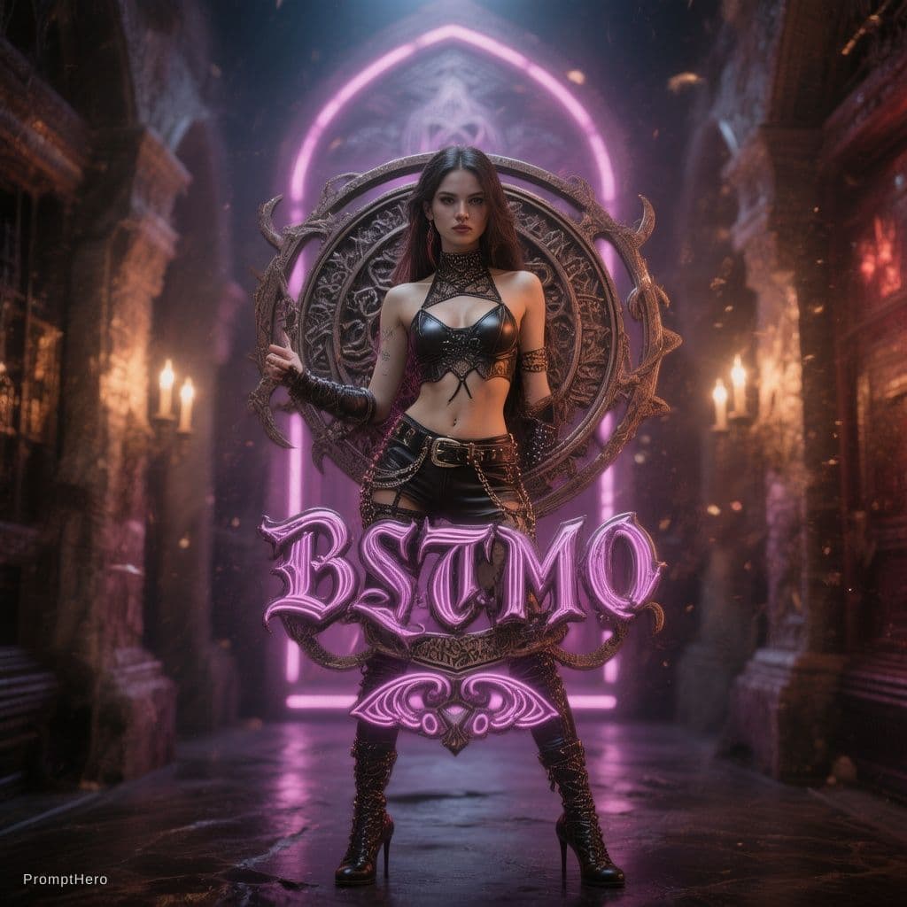 AI generated: need a logo picture for a bdsm club with roman archeticher
