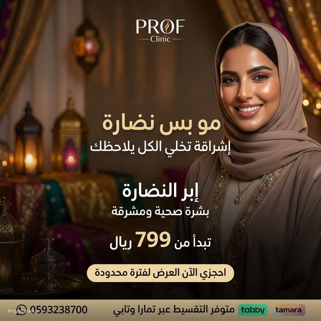 AI generated: Ultra high-end skincare advertisement, glossy beauty campaign, cinematic lighting, luxury Saudi bran...