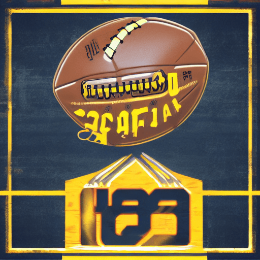 AI generated: Logo for a football podcast