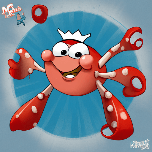 AI generated: Mr krabs 