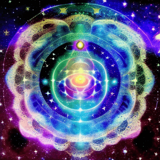 AI generated: cosmic cognition