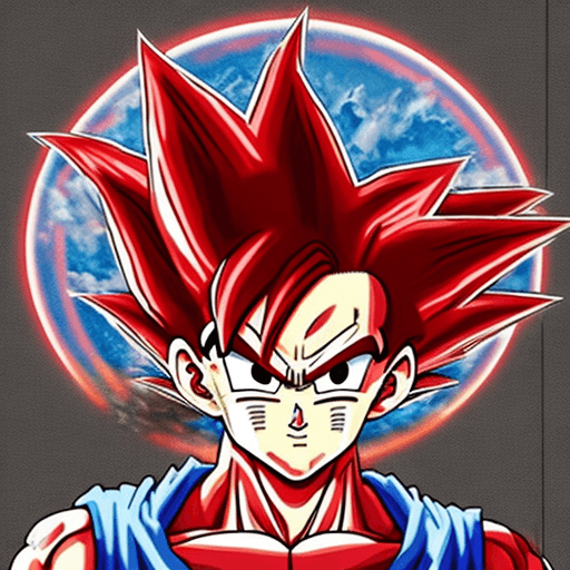 AI generated: dragon ball, portrait of dr goku, in the style of street art aesthetic, cute cartoonish designs, pho...