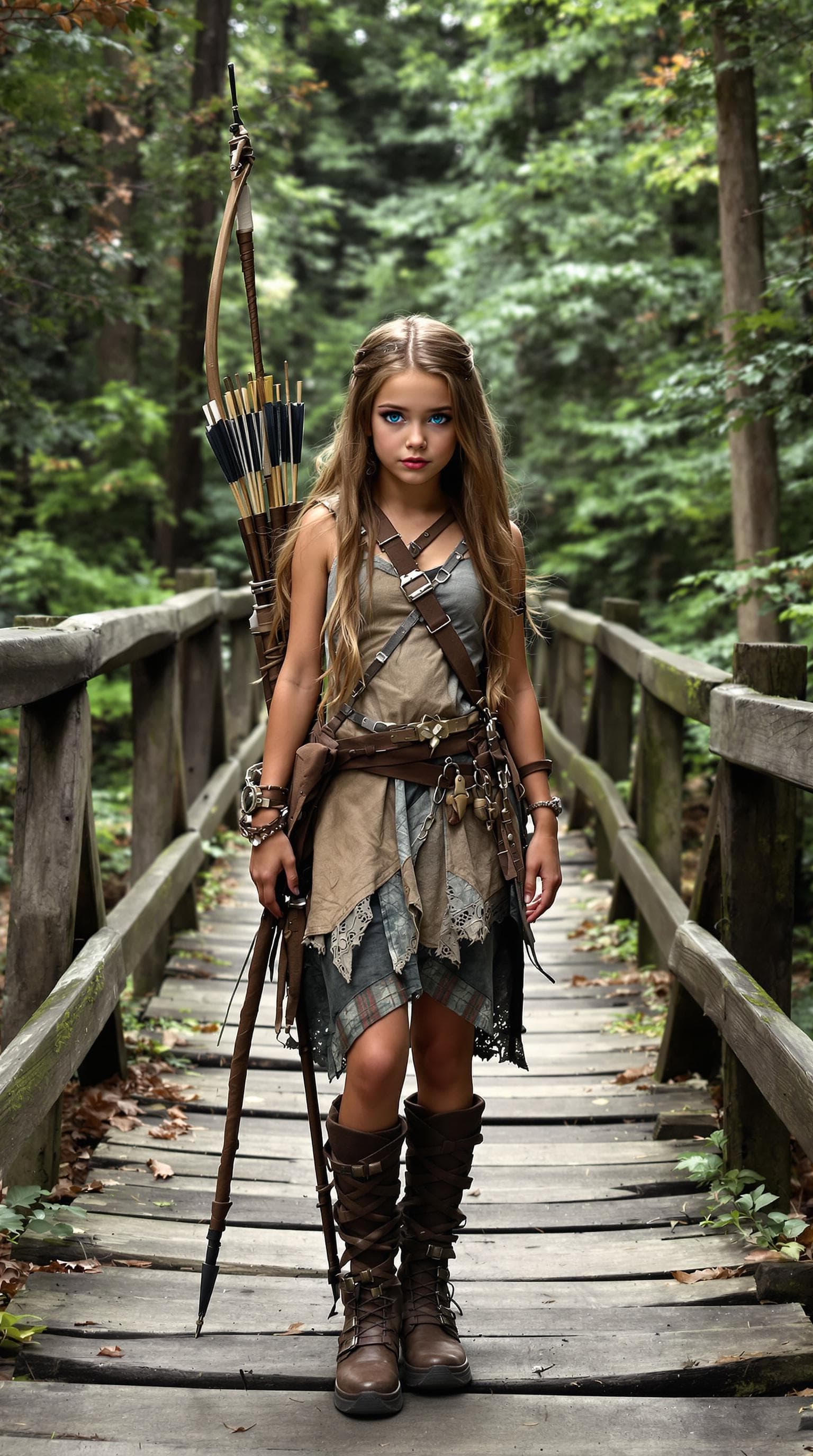 AI generated: a professional photo of a exceptionally beautiful girl in the world, (age 8) (futuristic),(masterpie...