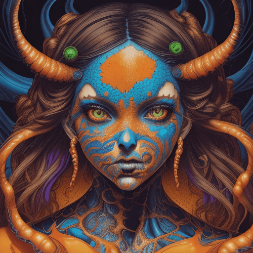 AI generated: (((((((((Text:"UNCUT"text)))), Comic Book Vibrancy, Forced Perspectives, Streetart, (Pre-Raphaelite ...