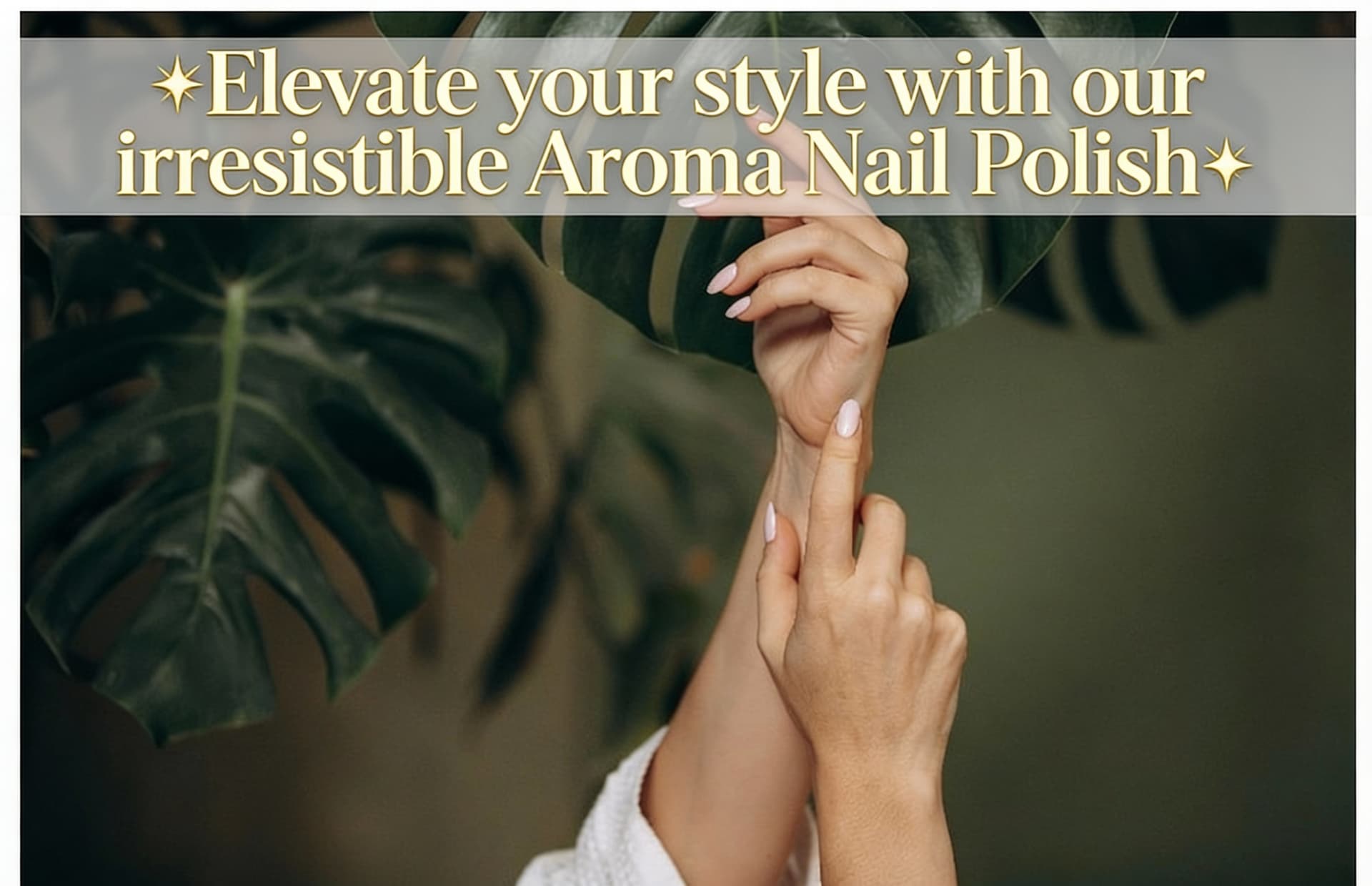 AI generated: ✨Elevate your style with our irresistible Aroma Nail Polish✨ 