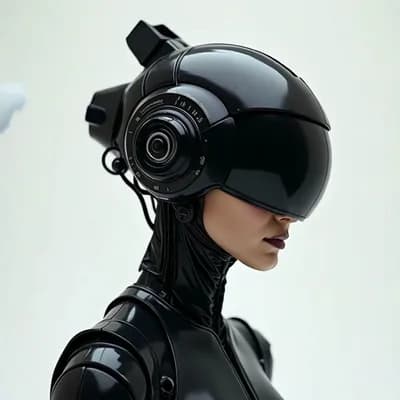 AI generated video: the woman is dancing to disco music while waves of smoke go by.