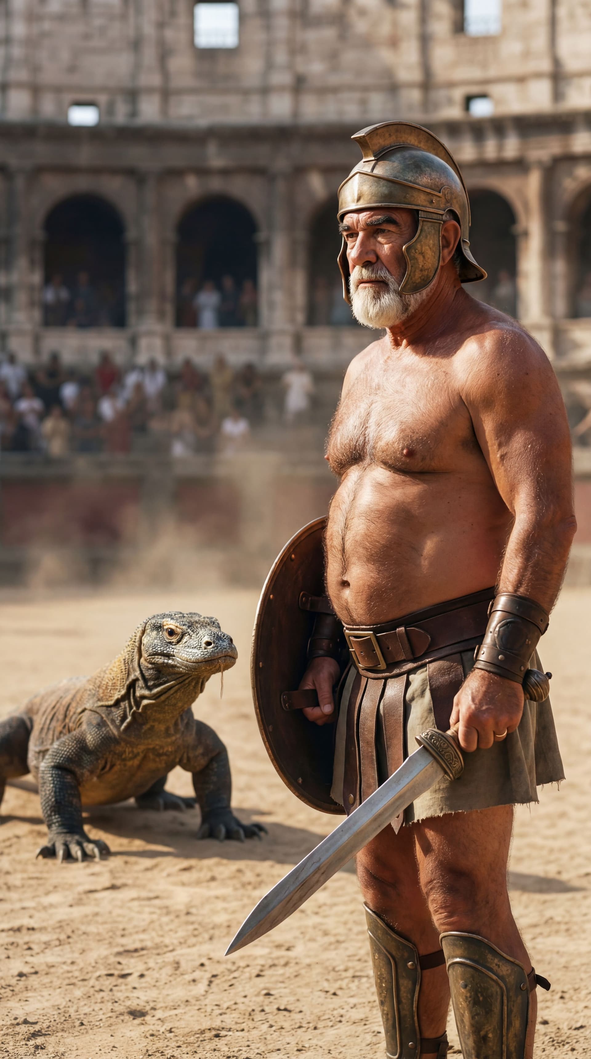 AI generated: ULTRA-REALISTIC CINEMATIC HISTORICAL PHOTOGRAPH (vertical 9:16).
Looks like a real professional full...