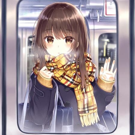Against Glass (train interior) - Image 1