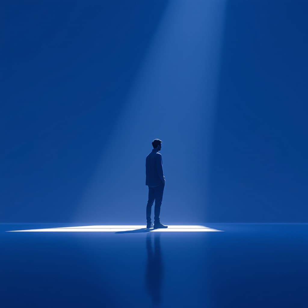 AI generated: contemporary, minimalist, wide, one subject, centered, digital illustration, wide angle, head-on, lo...