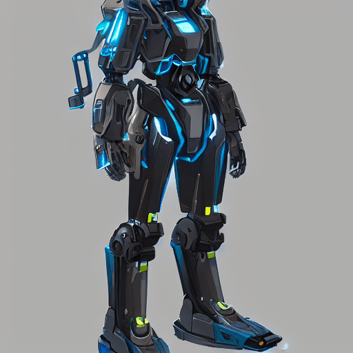 AI generated: front view::1 mech body armor, #mech #scifi #art #instaart #design #mecha #concept #future #tech #ca...