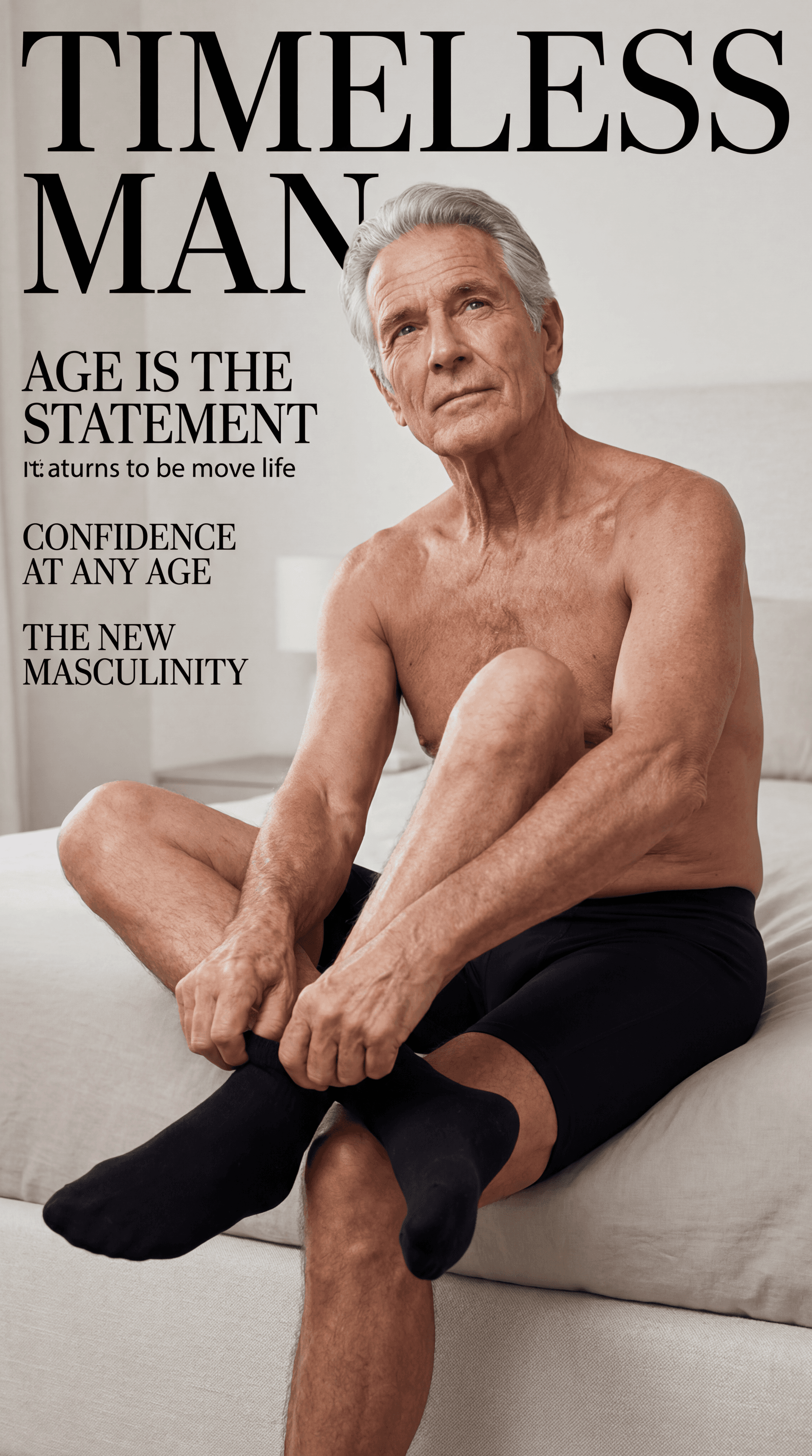 AI generated: FASHION MAGAZINE COVER. NOT CGI. NOT LIFESTYLE.
Ultra-realistic high-end editorial photography with ...