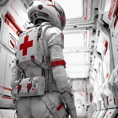 AI generated video: silence is rarely peace, all space is free and ours to claim even unto death, repeat the tedious unt...