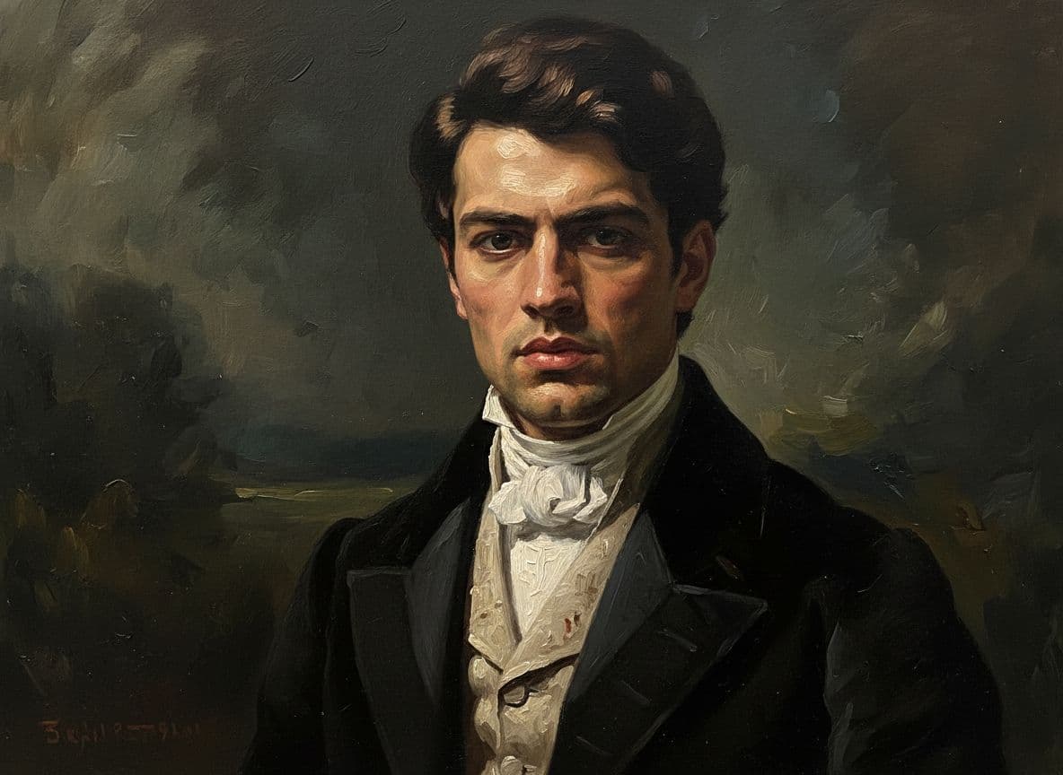 AI generated: create avatar of me,4k, professional portrait of XIX century , heavy brushstrokes, textured paint, i...