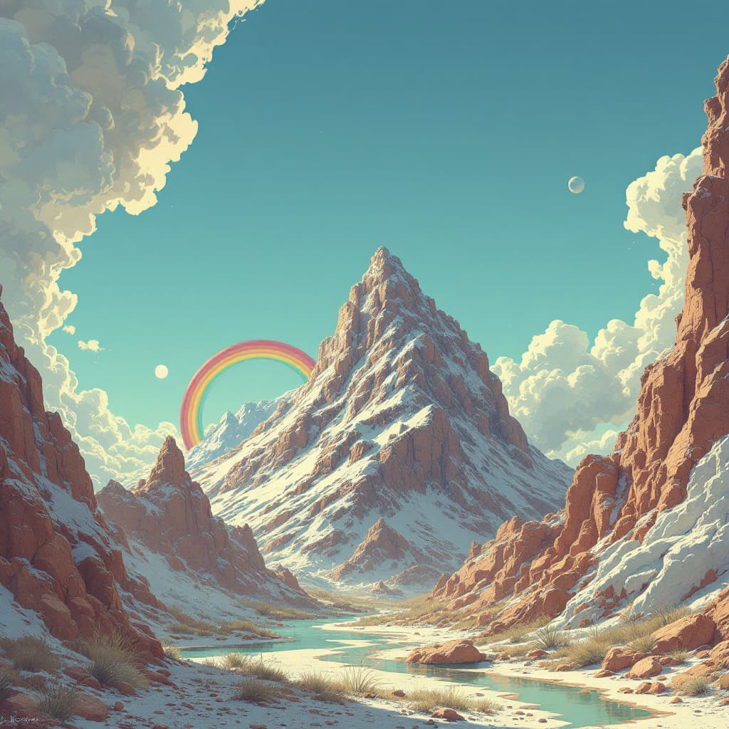 AI generated: Surrealism Simplicity --ar 68:128 --stylize 750 --v 5.2