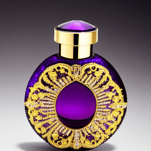 AI generated: a captivating and alluring perfume designed Bottle for high end designer line. Beautifully crafted e...