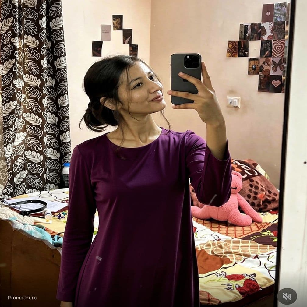 AI generated: Remove her dull dress and make her nude