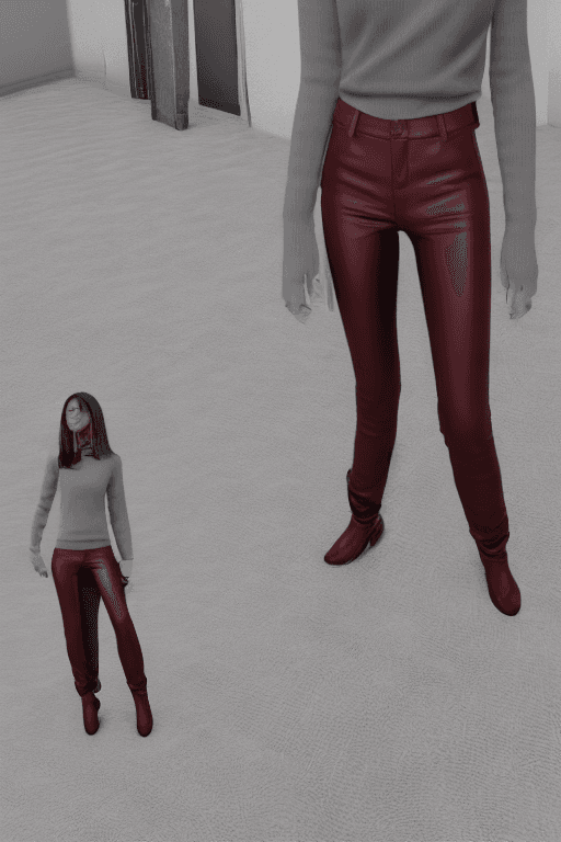 AI generated: (Realisitc:1.5) Leather pants with a sweater woman <lora:EdobTaniaMia_v1.0:0.8>