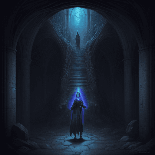 AI generated: someone who is leaving dungeon synth atmospheric emotional unfullfiled love masterpiece