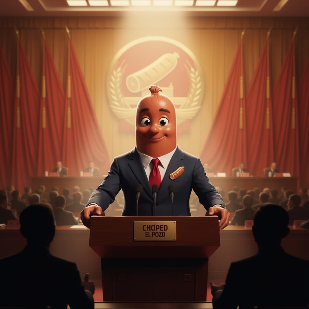AI generated: hazme un choped el pozo pero que sea tan poderoso como el presidente de china