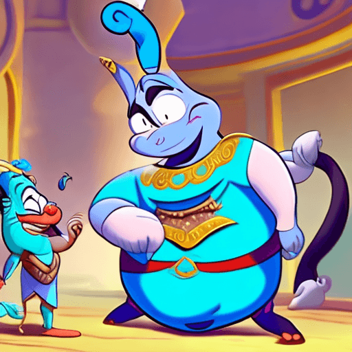AI generated: Big Chungus, Wumpus, Discord, Bugs Bunny, Genie, Meme, Cursed,