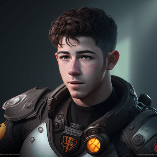 AI generated: Nick Jonas as a character from pixar, au naturel, PS2, PS1, hyper detailed, digital art, trending in...
