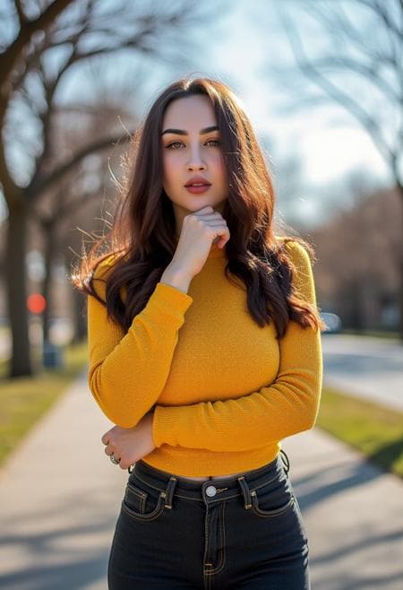 Louisa Khovanski - Ukrainian adult model [FLUX]