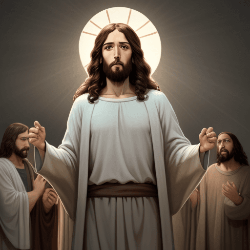 AI generated: jesus 
